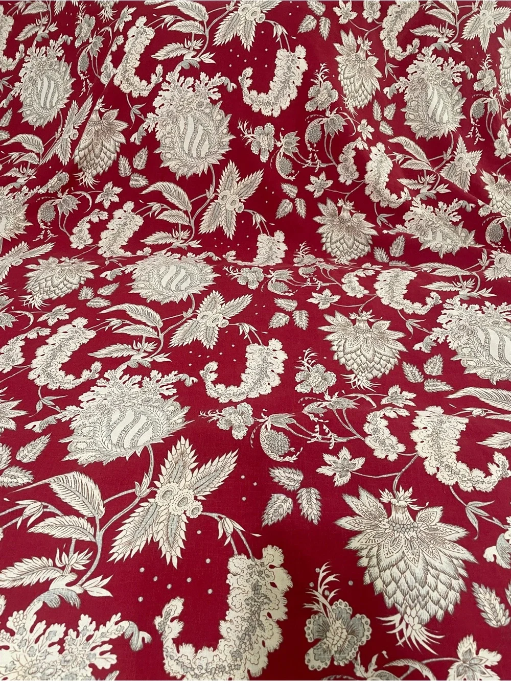 Pottery Barn rich red
